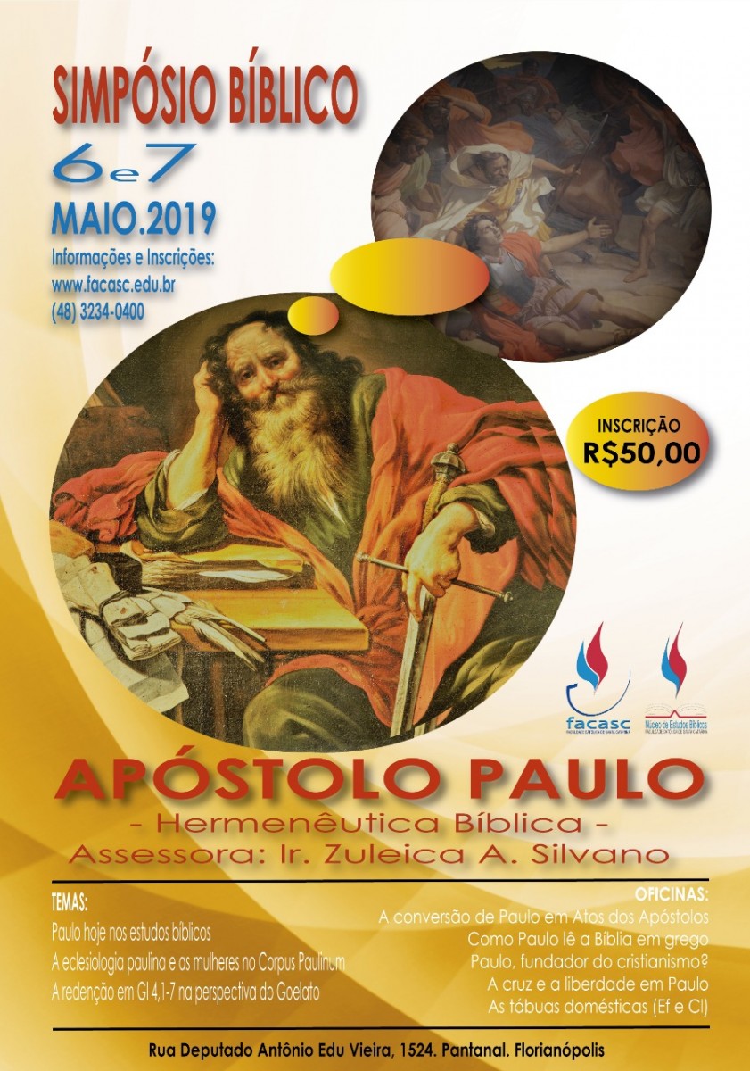 FACASC promove Simpósio Bíblico