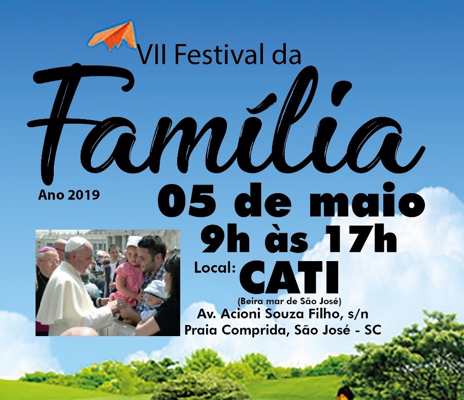 VII Festival da Família acontece neste domingo