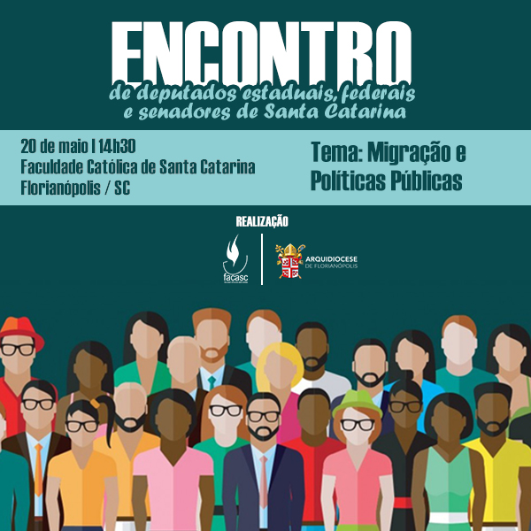 Arquidiocese e FACASC promovem encontro com legisladores de Santa Catarina