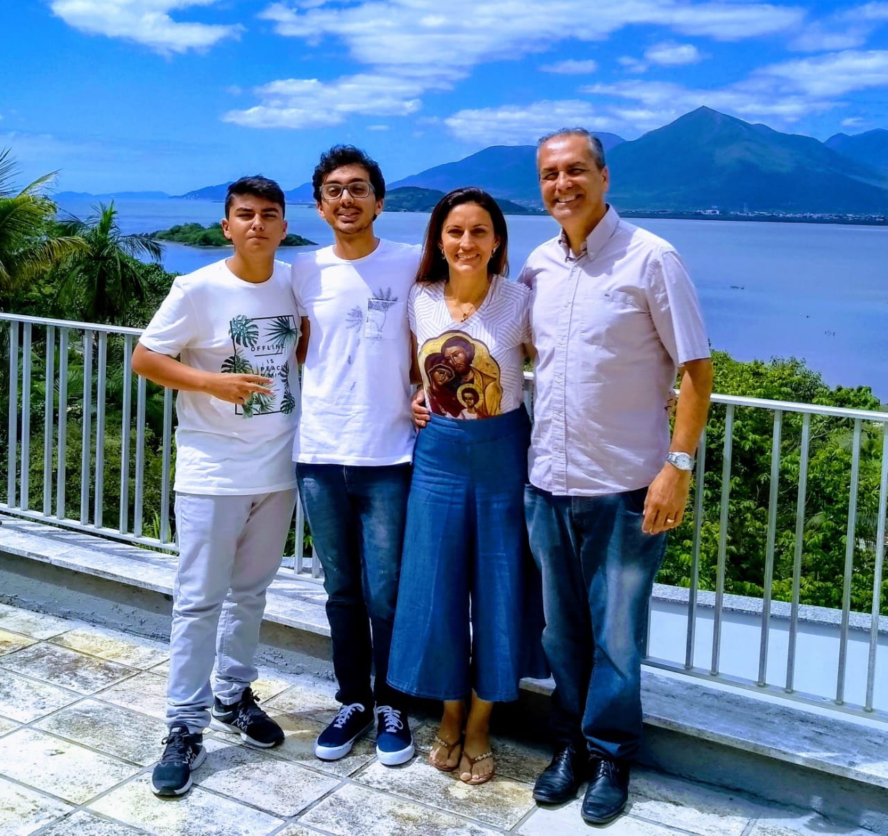 Bodas de prata de um casal que vale ouro