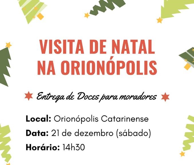 Abbá, Pai realizará visita de Natal na Orionópolis