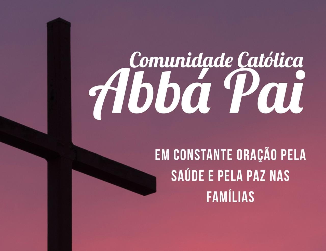 É o tempo de silenciar e orar