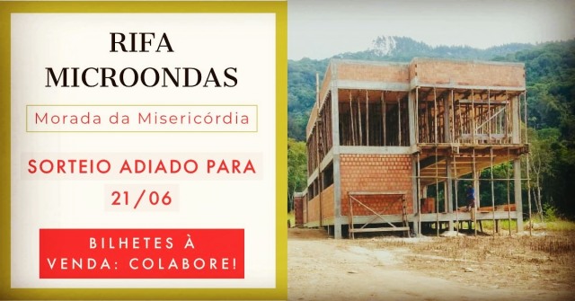 Atenção: sorteio da rifa adiado