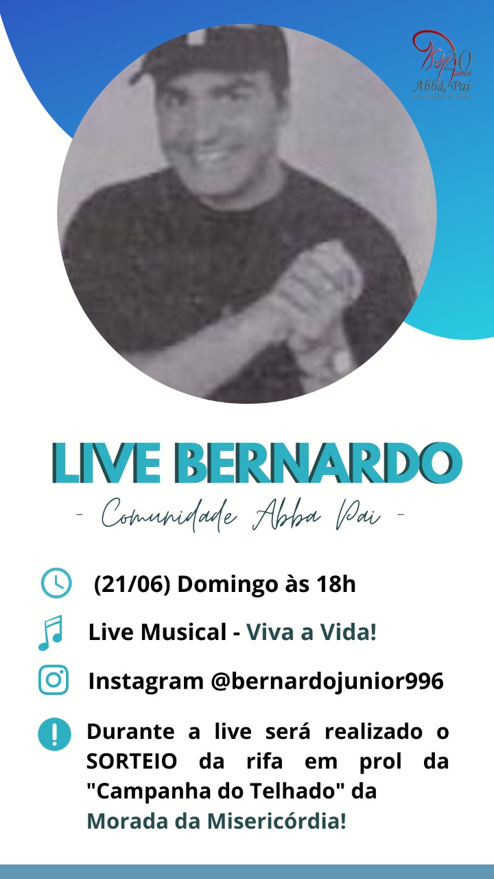 Live com Bernardo