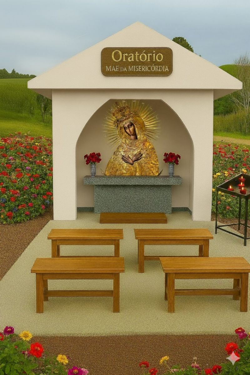 Participe da conclusão do Oratório da Mãe da Misericórdia